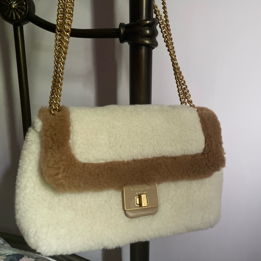 Kate spade fur bag